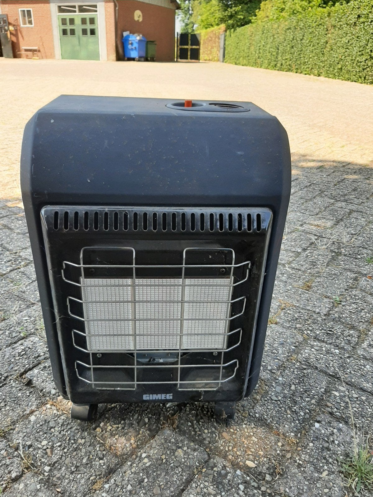 GIMEG gaskachel, Caravans en Kamperen, Ophalen, Gebruikt