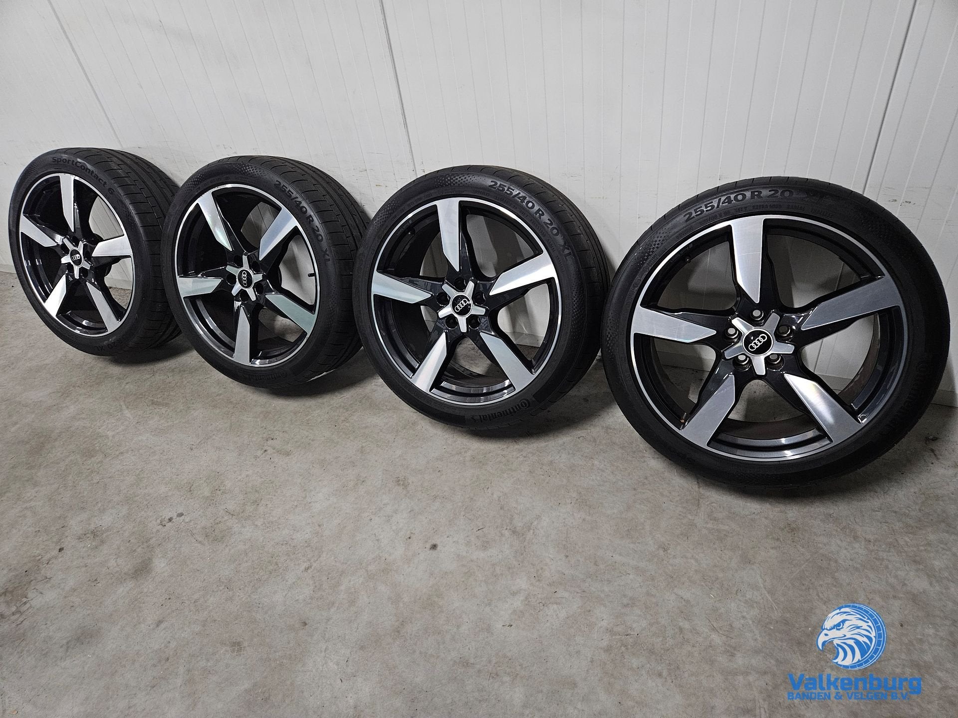 6-7mm! Originele Audi Q3 83A Audi Sport Polygon 20 inch zwar