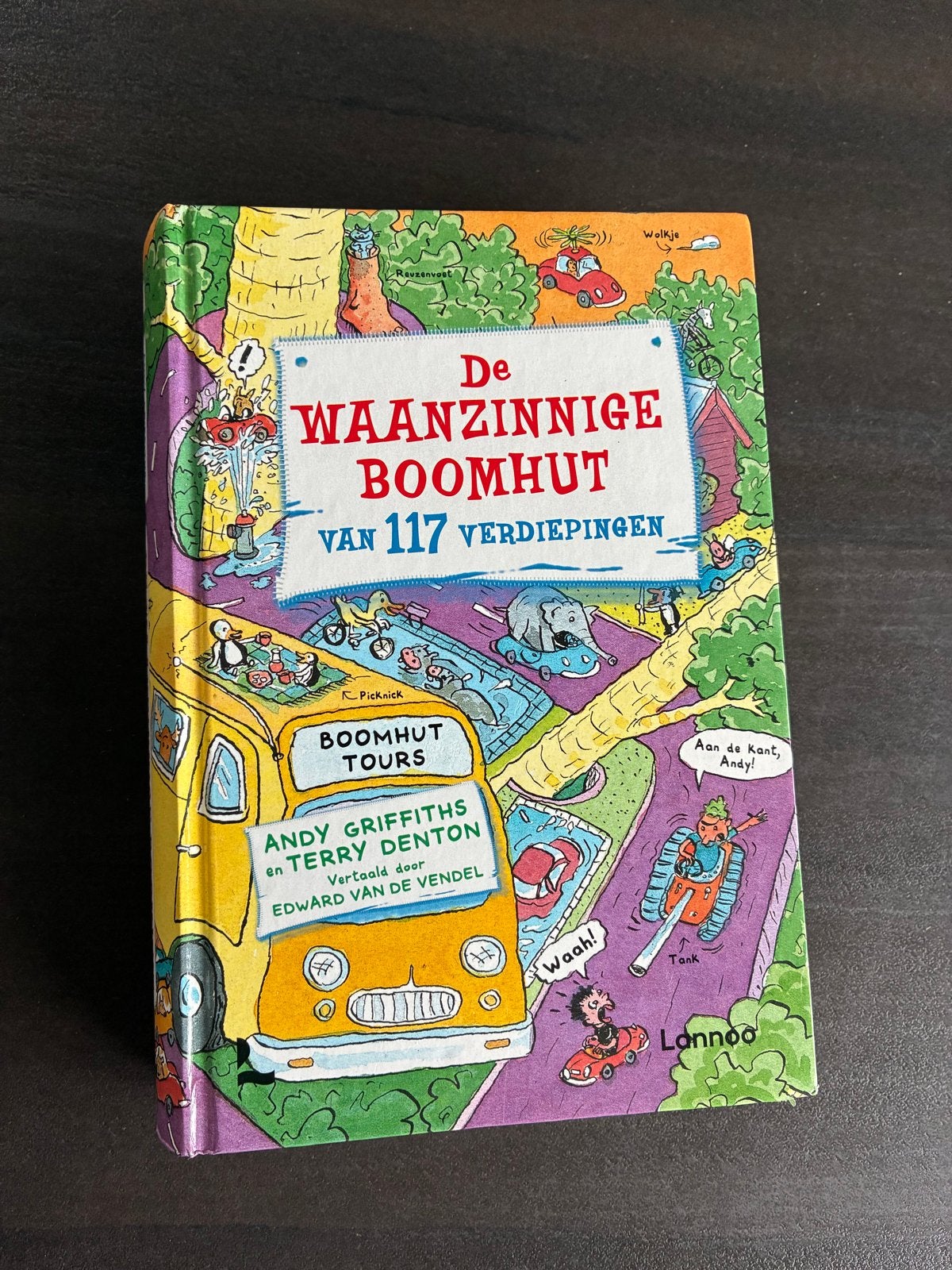 De Waanzinnige Boomhut van 117 Verdiepingen - Andy Griffiths, Ophalen of Verzenden, Zo goed als nieuw, Fictie algemeen