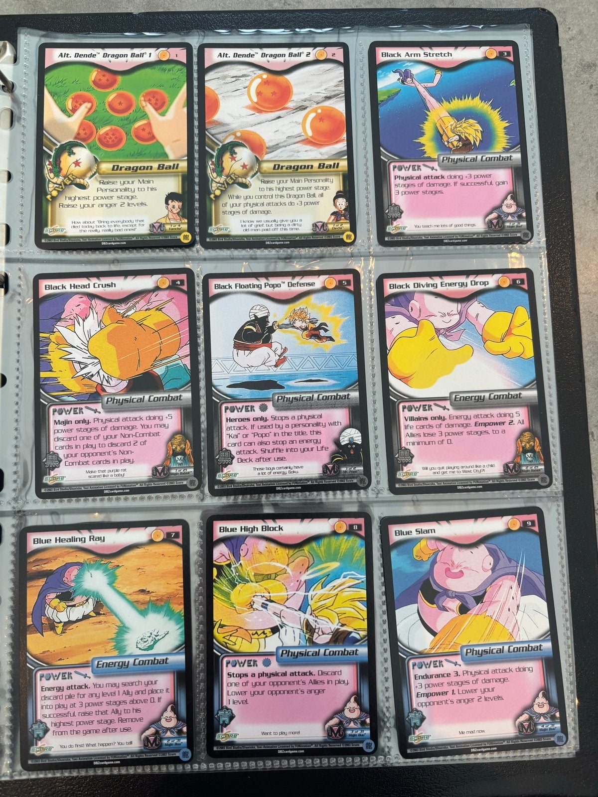 Dragonball Z - Buu saga Limited zie omschrijving, Ophalen of Verzenden, Zo goed als nieuw, Meerdere kaarten