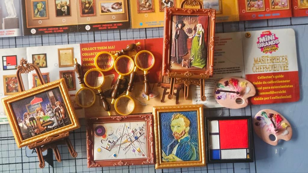 Zuru Mini Brands Create Masterpieces - Kunstwerken, Ophalen of Verzenden