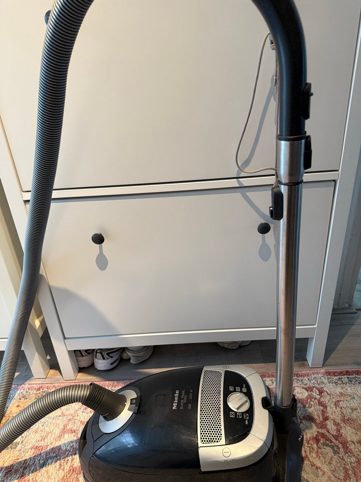 Miele Black Pearl 5000 stofzuiger - 2200W, Witgoed en Apparatuur, Stofzuigers, Stofzak, Gebruikt, Ophalen of Verzenden, Miele