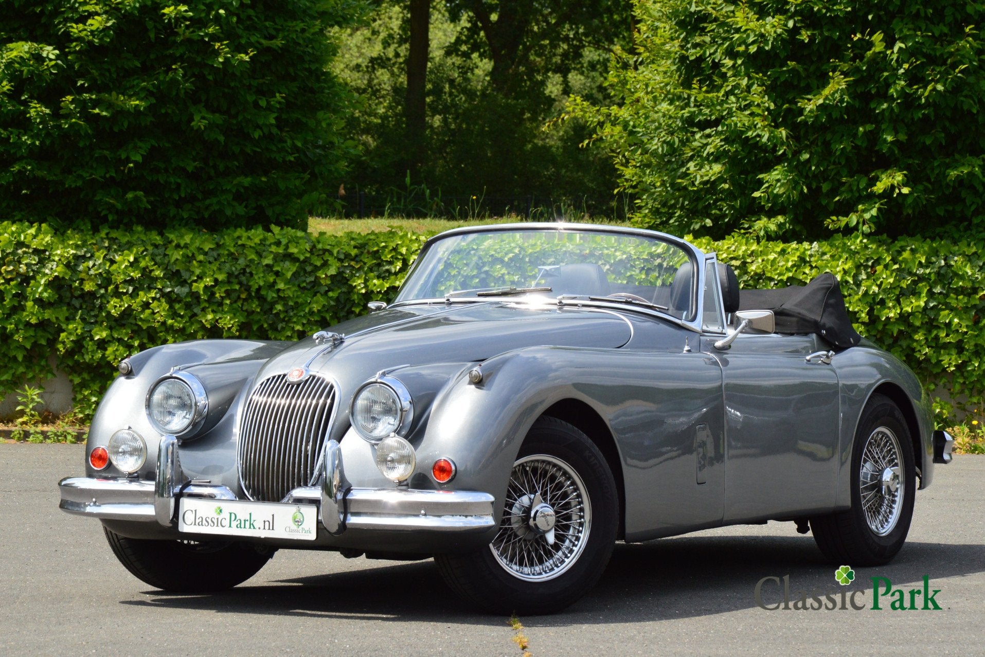 Jaguar XK 150 S Cabriolet (bj 1959), Auto's, Oldtimers, Achterwielaandrijving, Cabriolet, Leder, Bedrijf