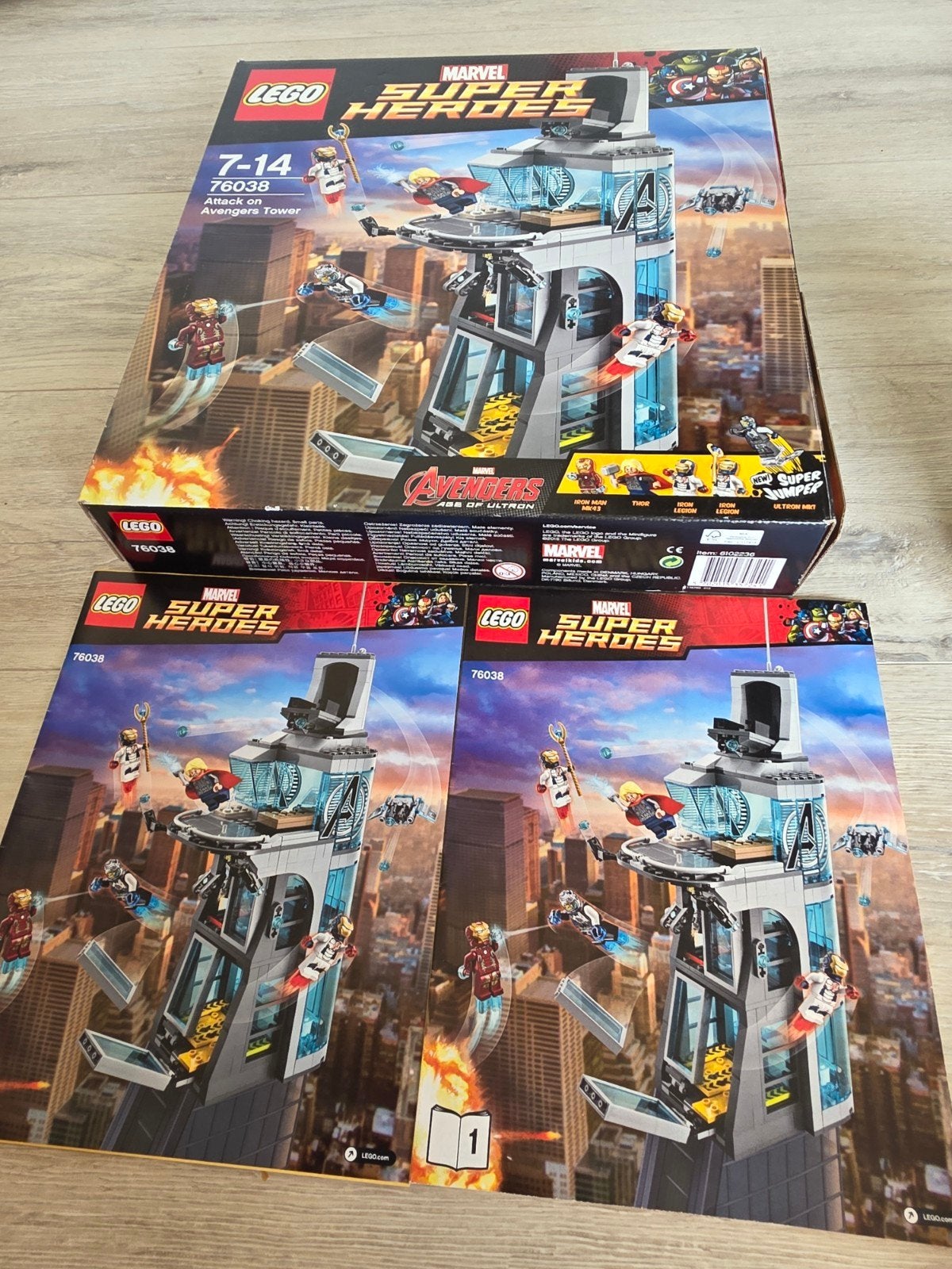 Lego Marvel Super Heroes 76038 Avengers Toren Compleet, Ophalen, Marvel, Lego, Zo goed als nieuw