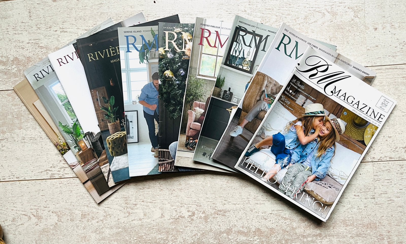 Riviera Maison - Diverse Oudere Magazines en Specials, Ophalen of Verzenden, Gelezen, Damesbladen