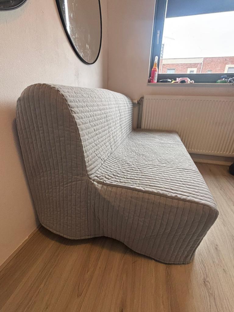 Lycksele Lovas Slaapbank ikea, Huis en Inrichting, Banken | Sofa's en Chaises Longues, Ophalen of Verzenden, Zo goed als nieuw