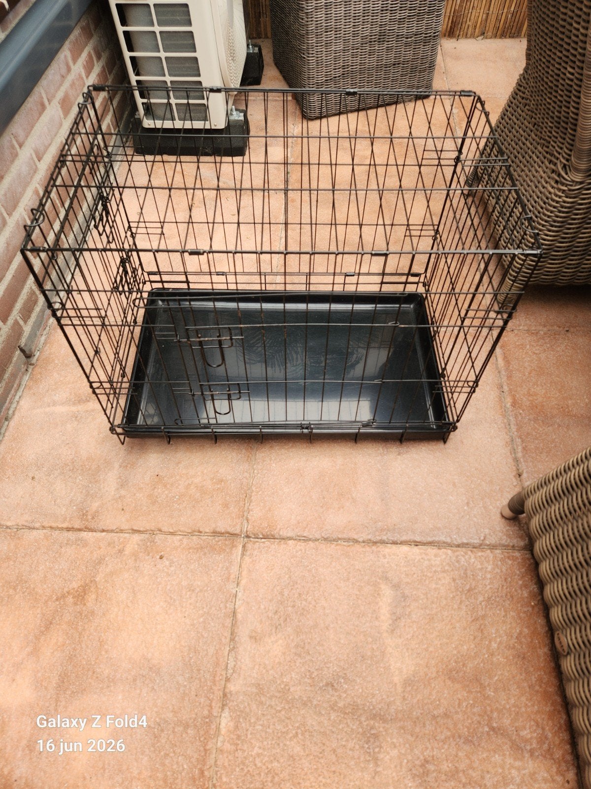 Honden of katten bench, Dieren en Toebehoren, Hondenhokken, Ophalen, Gebruikt, Minder dan 65 cm
