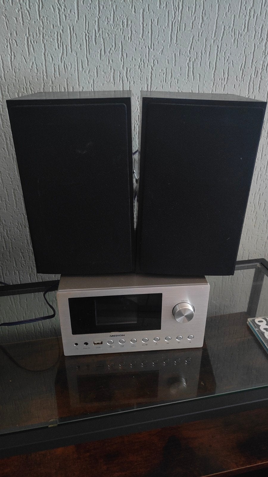 Medion MD 85008 Zo goed als nieuw, Zo goed als nieuw, Microset, Speakers, Ophalen
