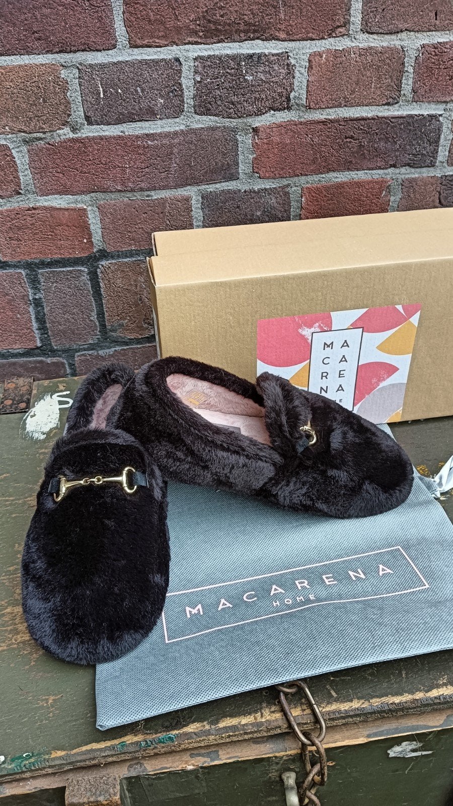 Macarena pantoffels maat 37, Zwart, Nieuw, Ophalen of Verzenden, Macarena