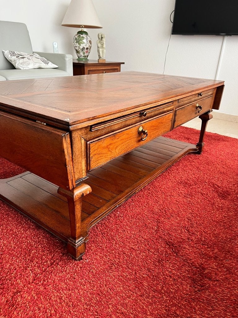 Salontafel, Ophalen, Gebruikt, 100 tot 150 cm, Klassiek