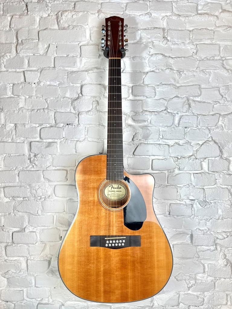 Fender CD-60SCE 12-String Natural Elektro Akoestische Gitaar, Muziek en Instrumenten, .......................................