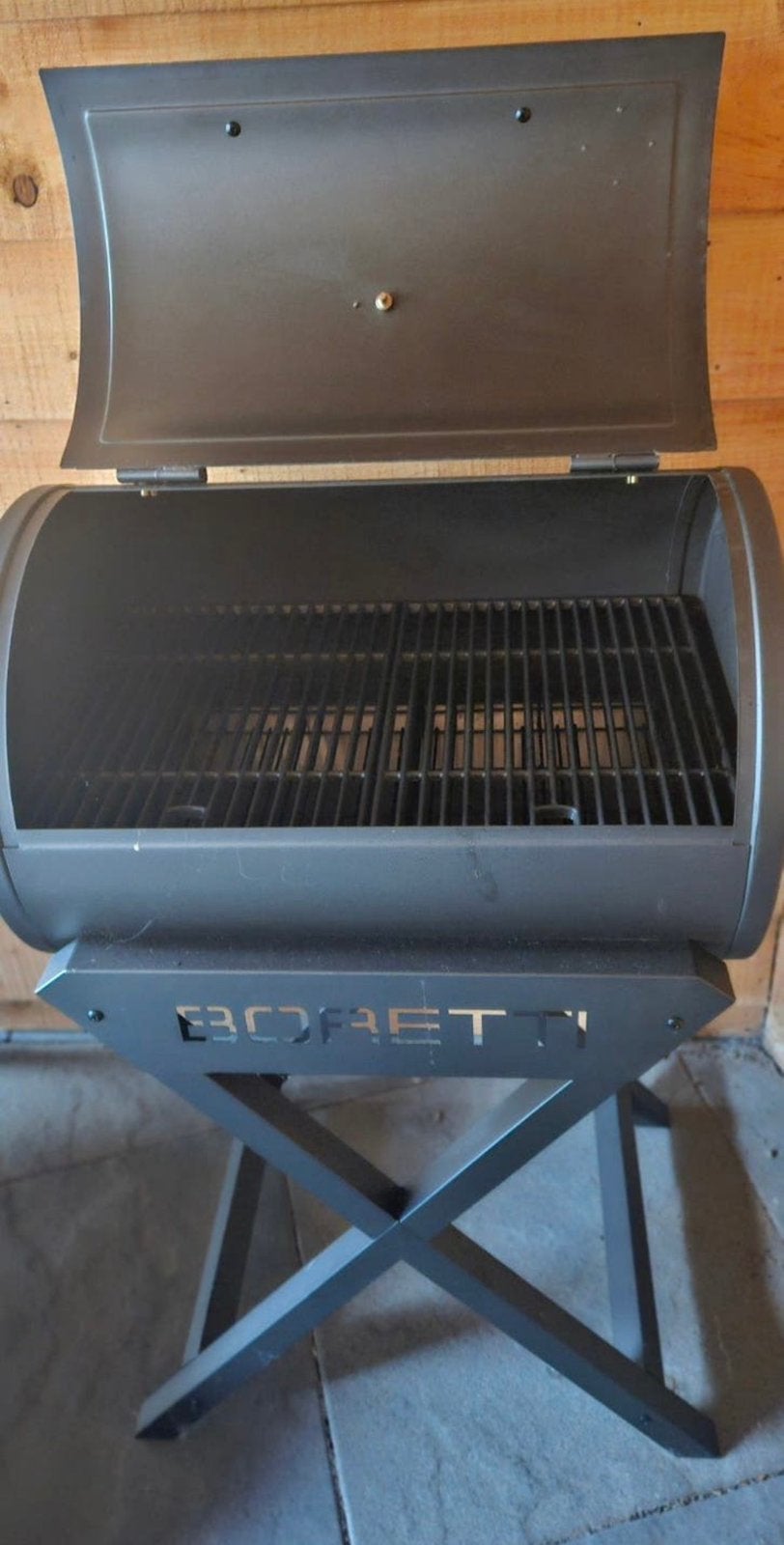 Boretti Fratello 2.0 houtskoolbarbecue met hoes, Ophalen, Zo goed als nieuw, Boretti