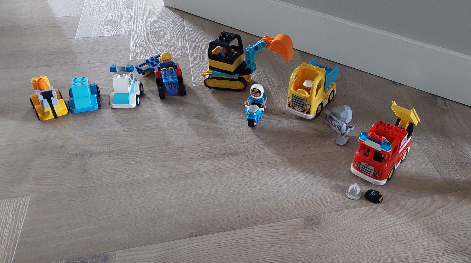 LEGO Duplo Voertuigen Set, Kinderen en Baby's, Speelgoed | Bouwstenen, Ophalen of Verzenden, Gebruikt, Overige merken