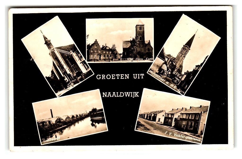 Naaldwijk, Groeten uit Naaldwijk, Verzenden, 1960 tot 1980, Gelopen, Zuid-Holland