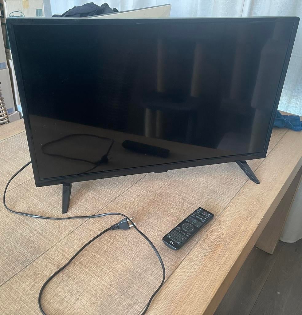 OK. 32 inch HD LED TV DVB-T2/C/S2, LED, HD Ready (720p), 80 tot 100 cm, Zo goed als nieuw