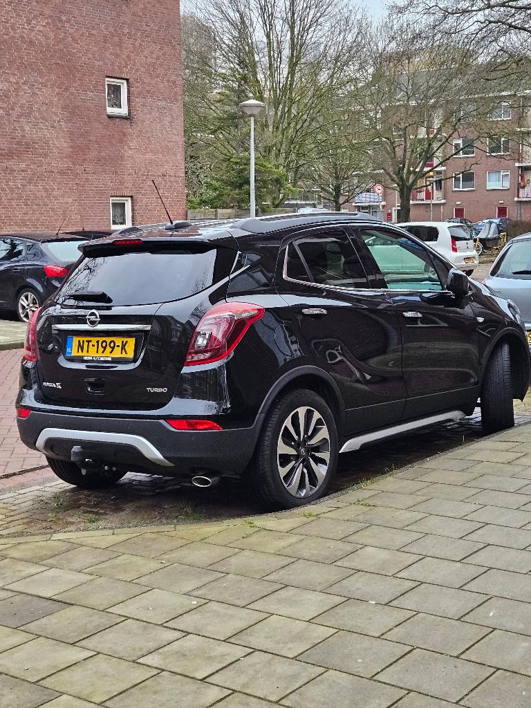 Opel MokkaX 1.4 Turbo 140pk Aut 2017 Zwart, Auto's, Opel, 15 km/l, Zwart, 1200 kg, 1364 cc