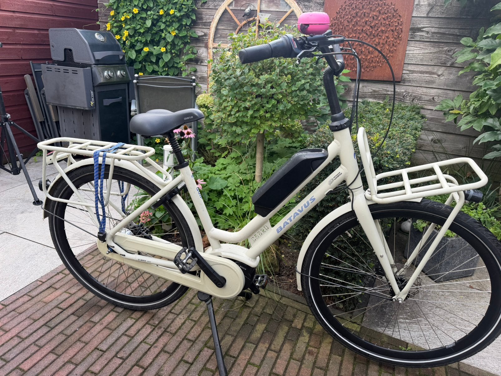 Electrische Batavus fiets frame 49, 47 tot 50 cm, Versnellingen, Zo goed als nieuw, Ophalen