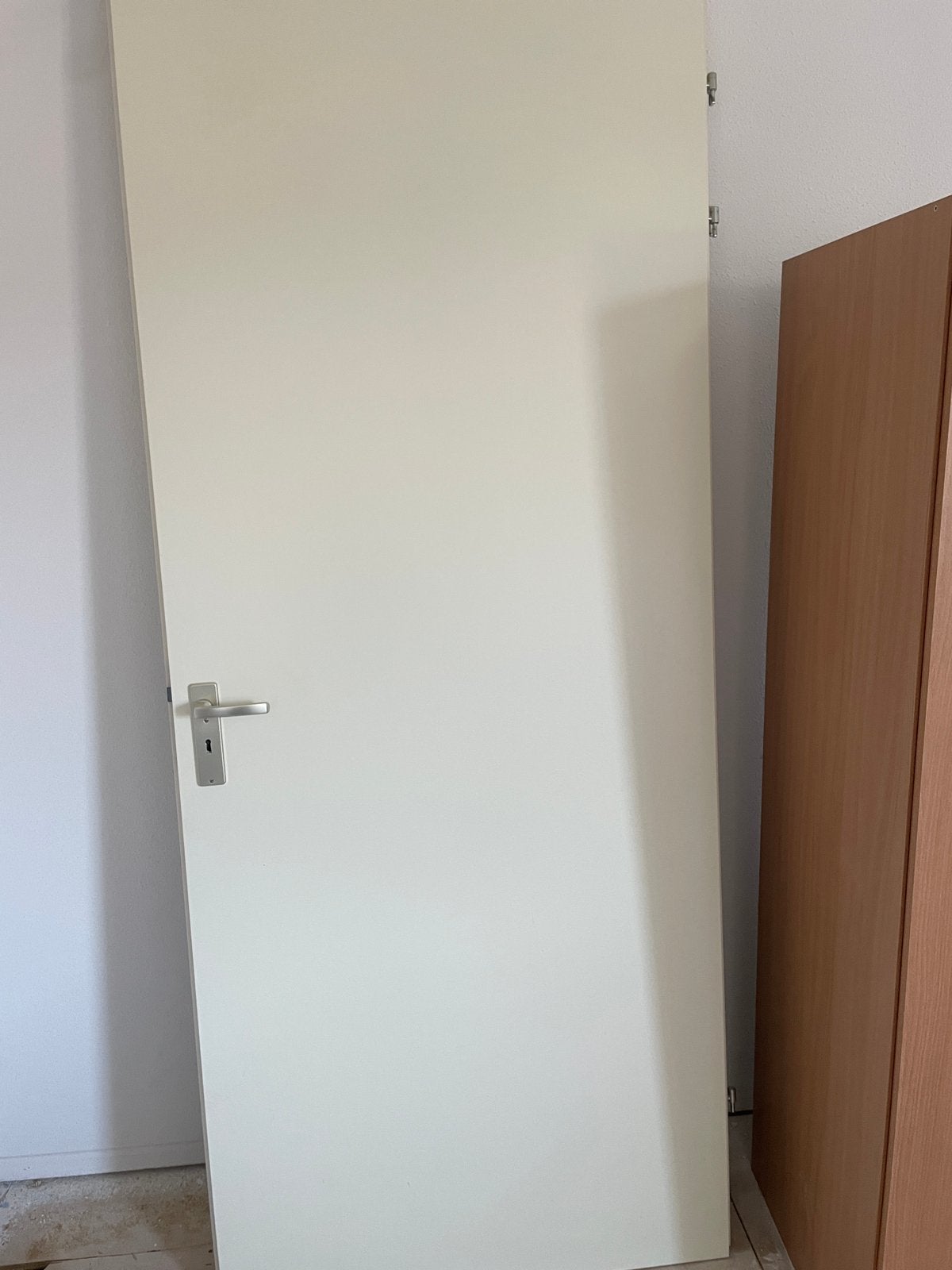 Binnendeur crème kleur 89x230 cm, Doe-het-zelf en Verbouw, Deuren en Horren, Ophalen, 80 tot 100 cm, 215 cm of meer, Binnendeur