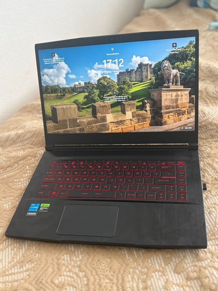 MSI GF63 Thin 12UC | RTX 3050 | 16GB RAM, Ophalen, Intel Core i5-12450H, 512 GB, Zo goed als nieuw
