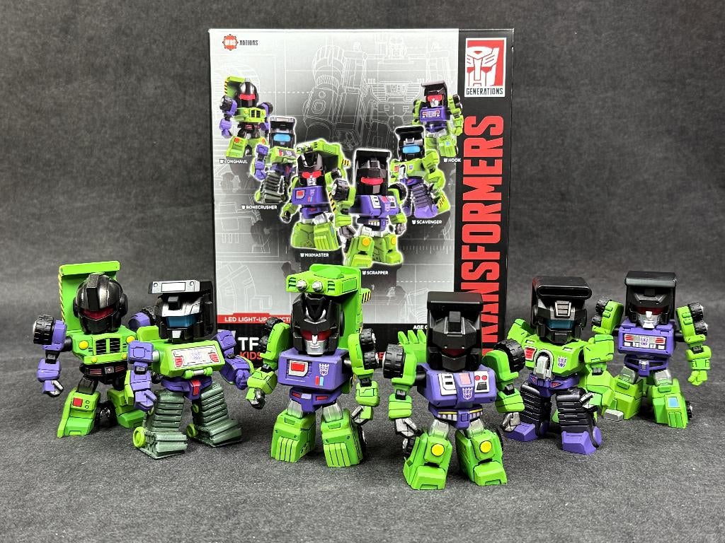 Transformers Hasbro KidsLogic Constructicons, Verzamelen, Transformers, G1, Ophalen of Verzenden, Gebruikt, Decepticons