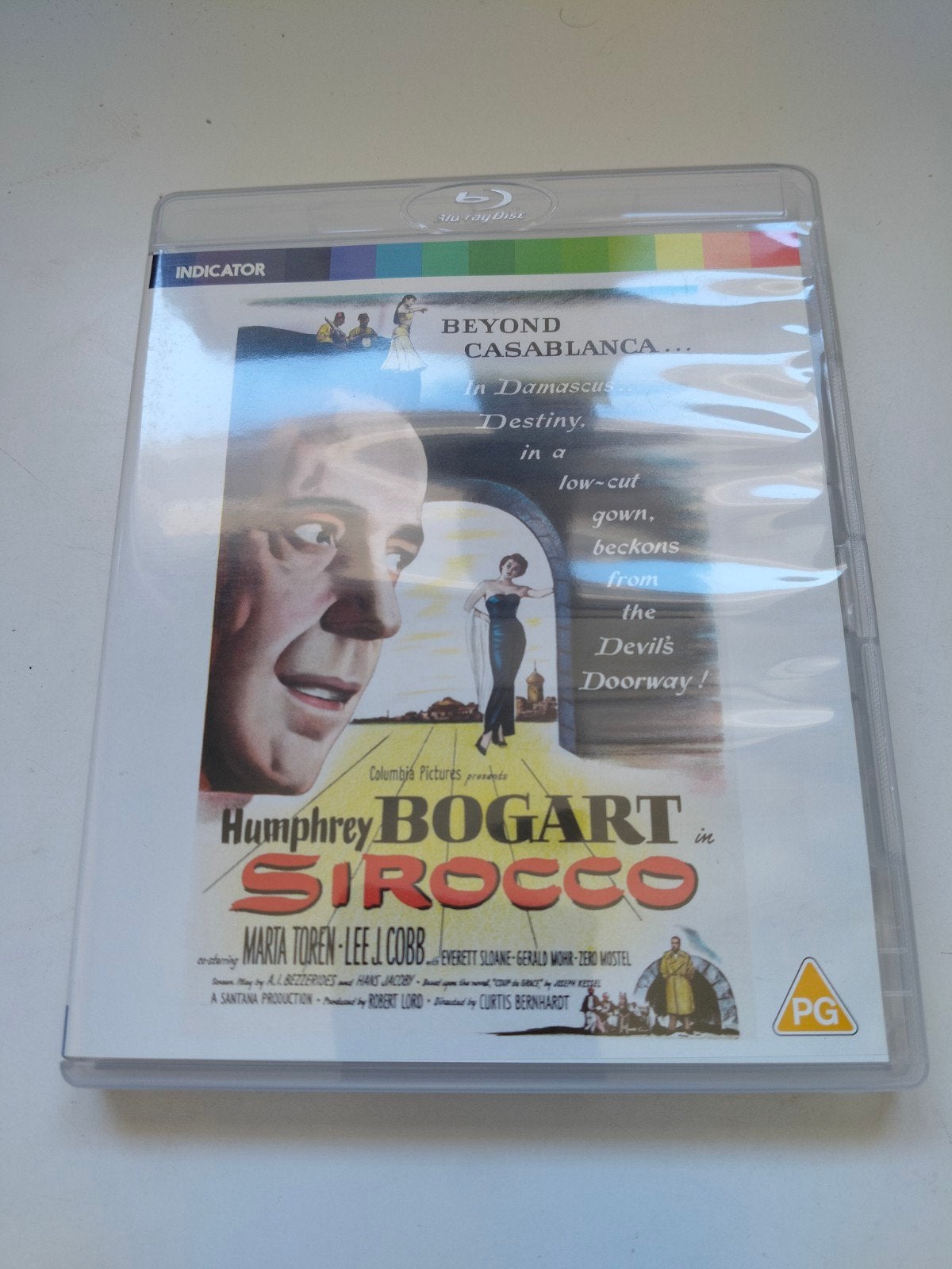 Sirocco 1951 ‧ Noir/Thriller ‧ 1 u 38 m indicator/powerhouse, Engels, Verzenden, Inclusief boekje, Film
