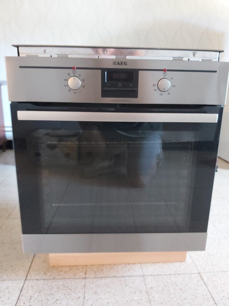 Oven en kookplaat, Ophalen, Vrijstaand, Gas, 4 kookzones
