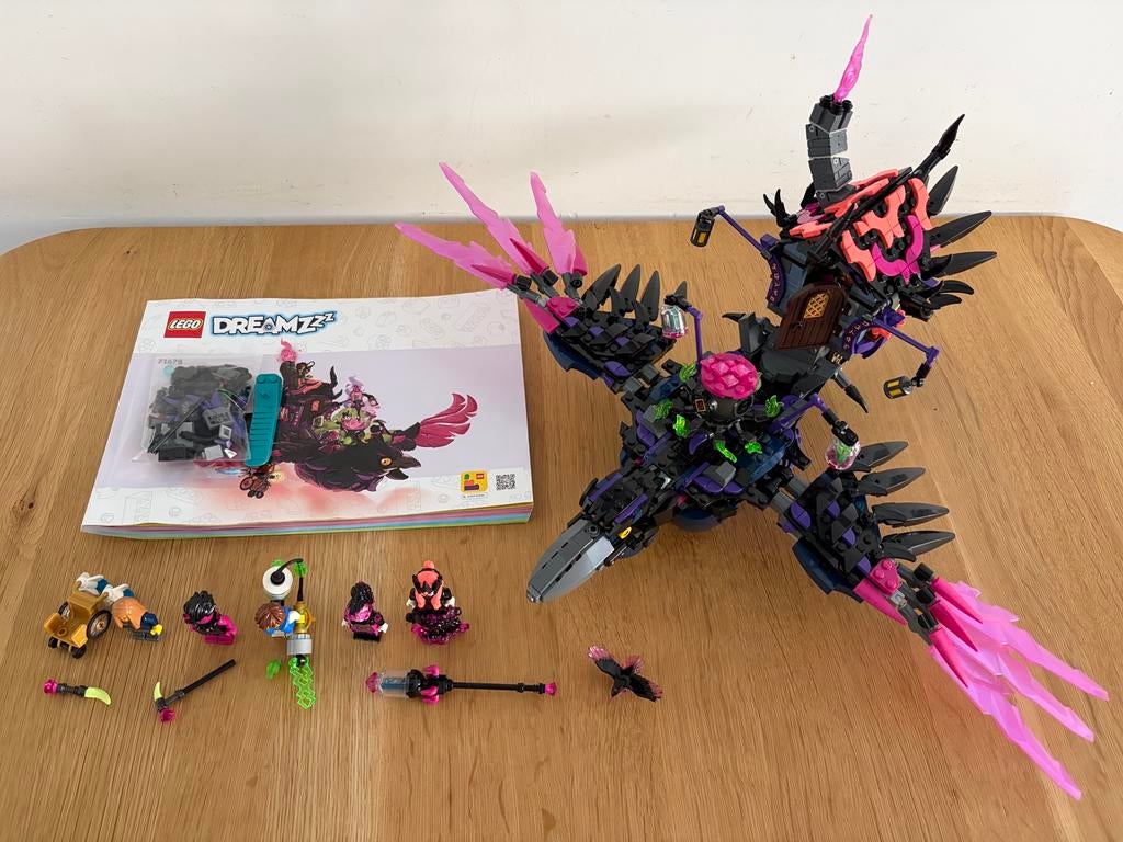 Lego dreamzzz The Never Witch's Midnight Raven 71478, Kinderen en Baby's, Speelgoed | Duplo en Lego, Zo goed als nieuw, Lego, Complete set