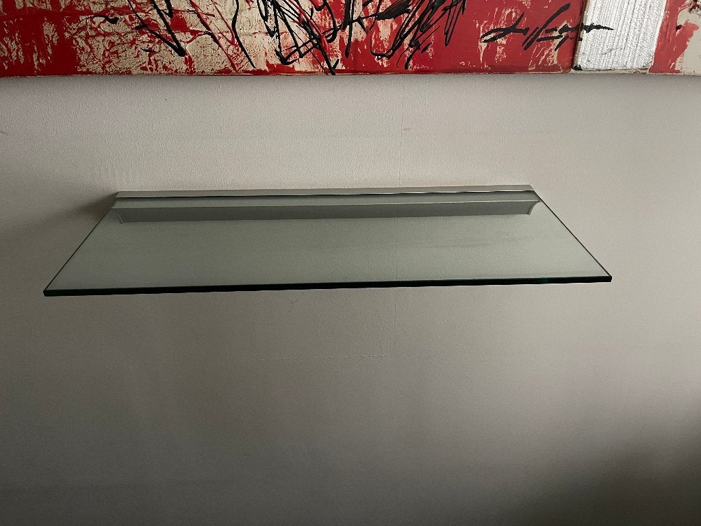 ZGAN Glazen wandplank 25x60 cm, Ophalen, Zo goed als nieuw