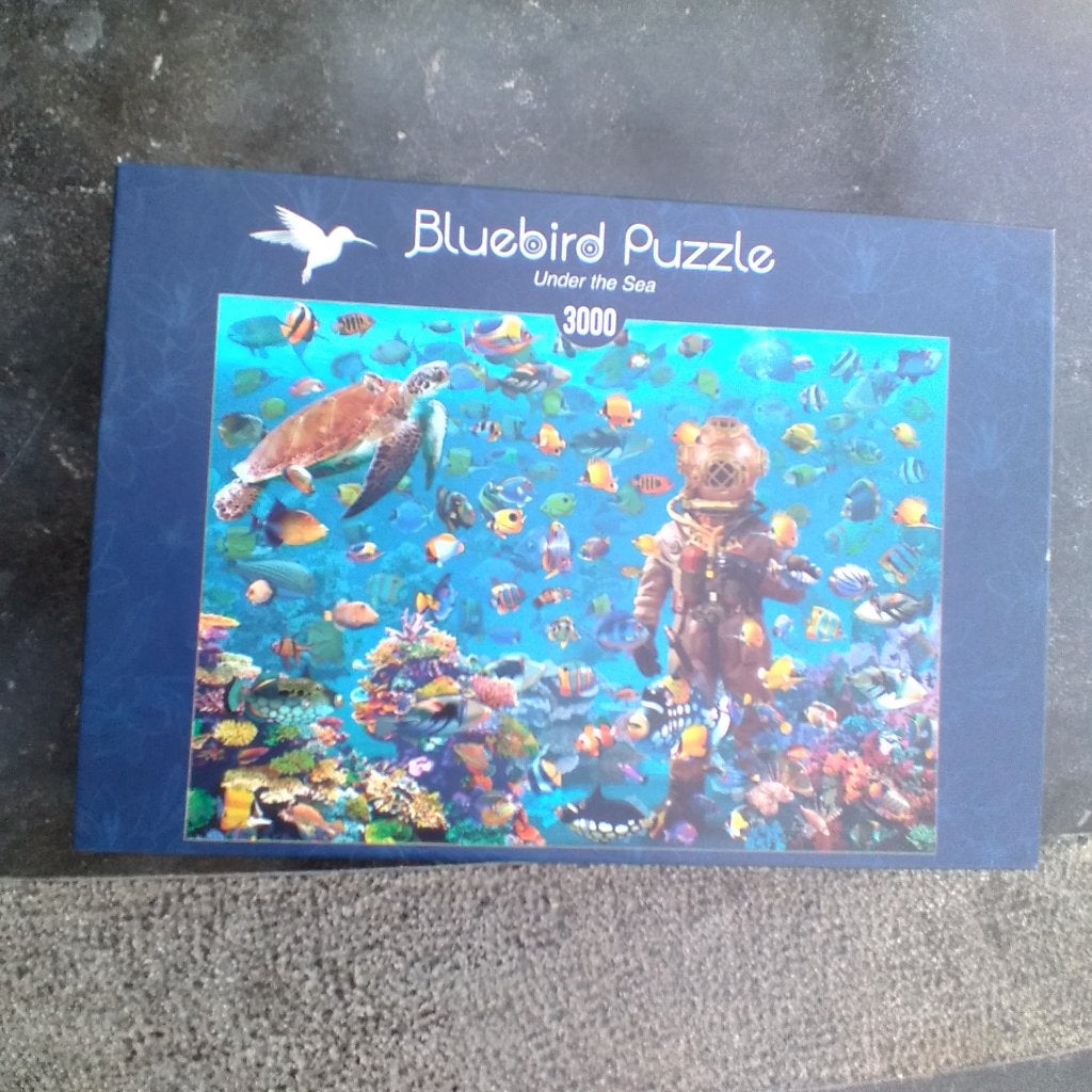 Bluebird puzzel, Hobby en Vrije tijd, Denksport en Puzzels, Ophalen of Verzenden, Meer dan 1500 stukjes, Zo goed als nieuw, Legpuzzel