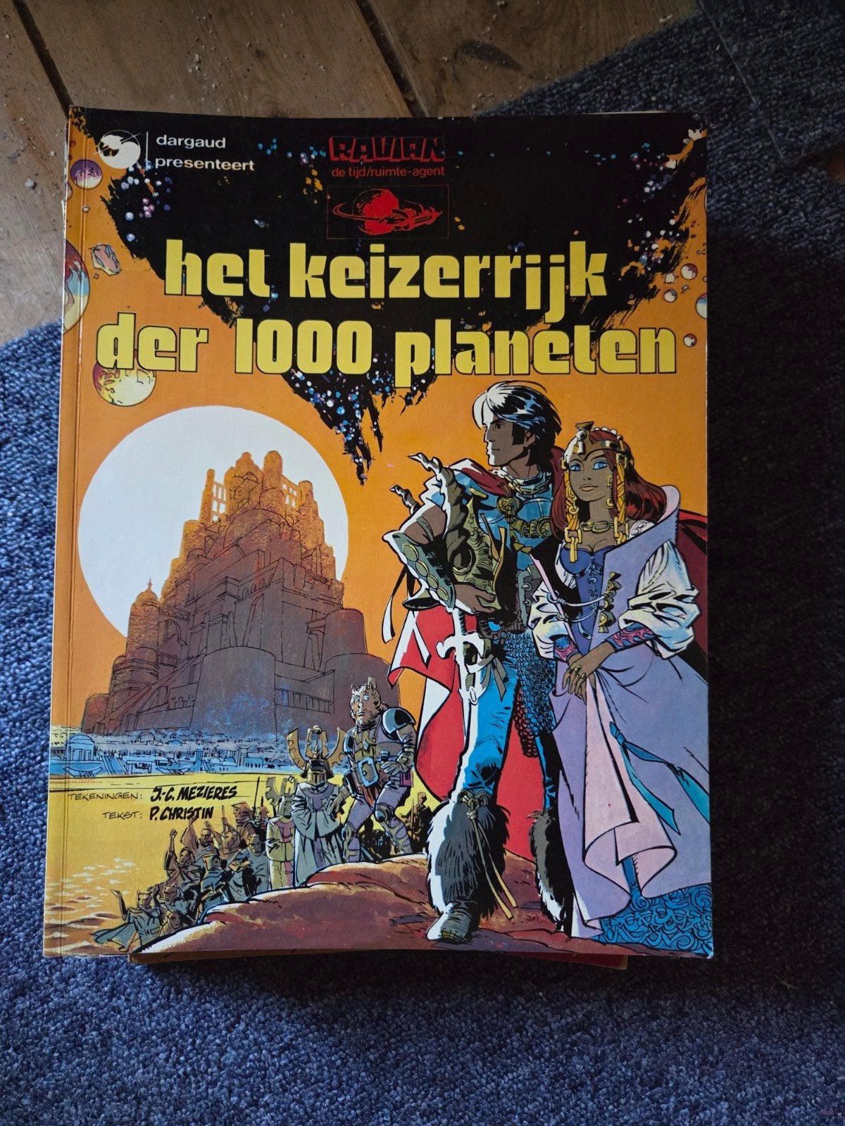Ravian -  Het Keizerrijk der 1000 Planeten, Boeken, Stripboeken, Eén stripboek, Ophalen, Zo goed als nieuw, J.-C. Mézières (tekeningen), P. Christin (tekst)