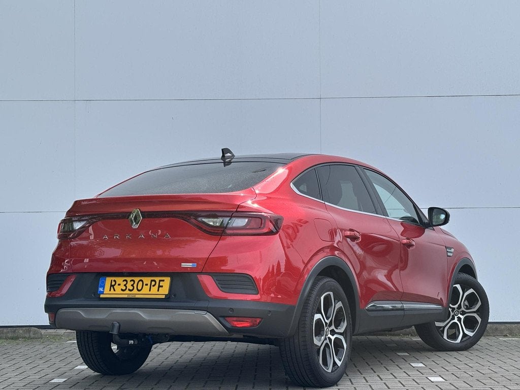 Renault Arkana 1.6 E-Tech Hybrid 145 Intens | trekhaak | 1e, Auto's, Renault, Arkana, Gebruikt, Euro 6, Leder en Stof