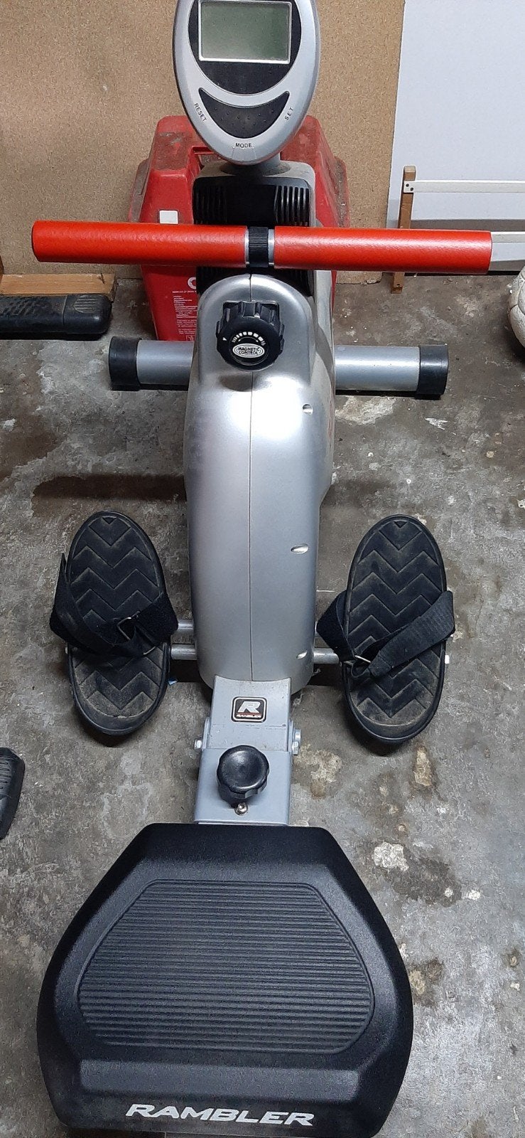 Roeiapparaat kleur grijs, Sport en Fitness, Ophalen of Verzenden