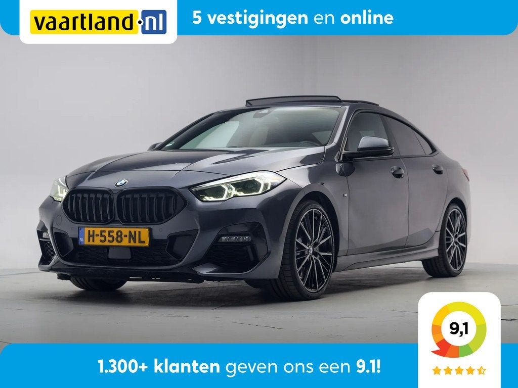 BMW 2 Serie Gran Coupe 218i M Sport High Executive Aut. [ Pa, Automaat, Gebruikt, 1350 kg, Automatische klimaatregeling