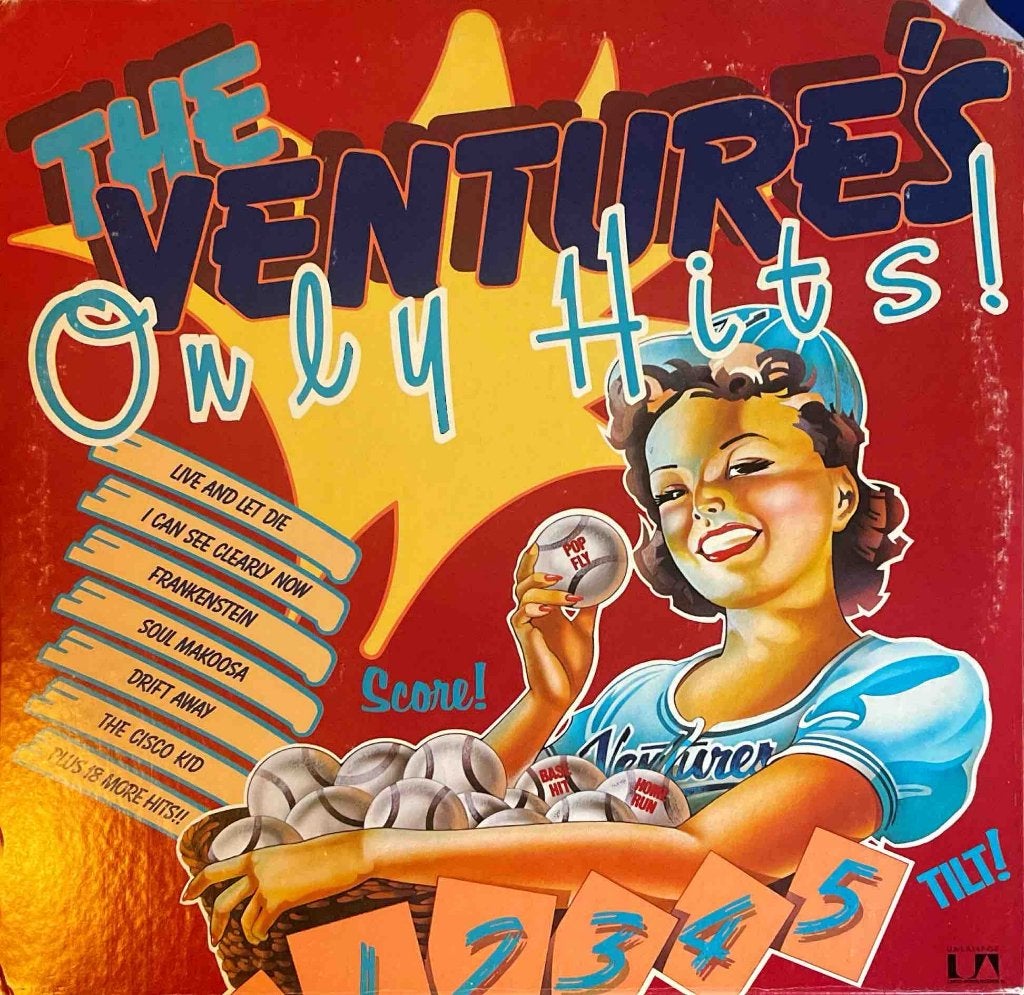 The Ventures - Only Hits ! - Vinyl, Cd's en Dvd's, Gebruikt, Inclusief binnenhoes, Ophalen of Verzenden, 1970 - 1979