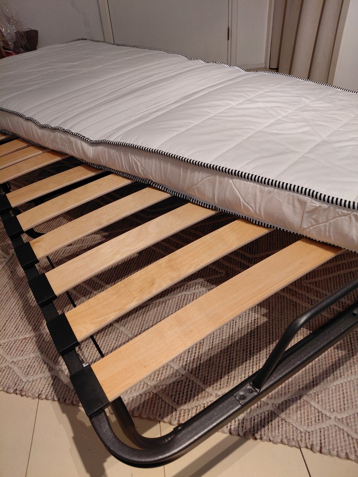 Comfortabel vouwbed. 2 x gebruikt, Ophalen, 90 cm, Eenpersoons, Zo goed als nieuw