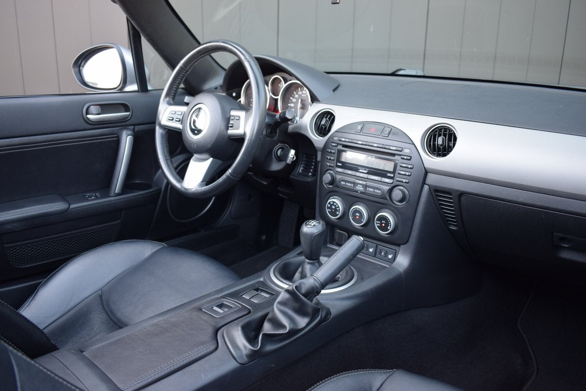 Mazda MX-5 Roadster Coupé 1.8 TS+ Zwart Leder | Stoelverwar, Auto's, Mazda, Euro 5, Achterwielaandrijving, Gebruikt, 4 cilinders