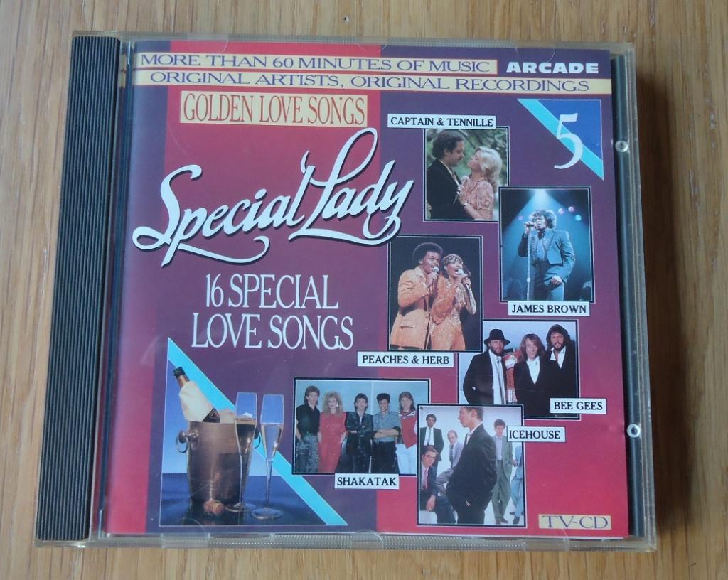 De CD Golden Love Songs Volume 5 Special Lady van Arcade., Ophalen of Verzenden, Zo goed als nieuw, Pop, Boxset