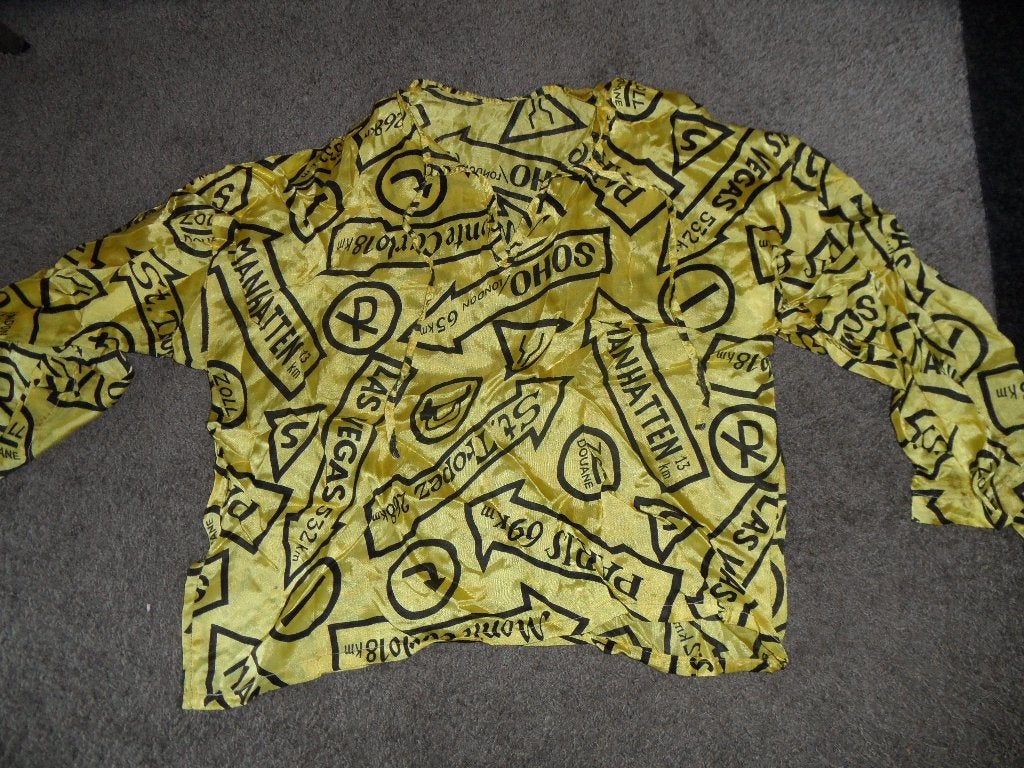 Geel carnavalsshirt, maat M, Maat 38/40 (M), Carnaval, Ophalen of Verzenden, Kleding