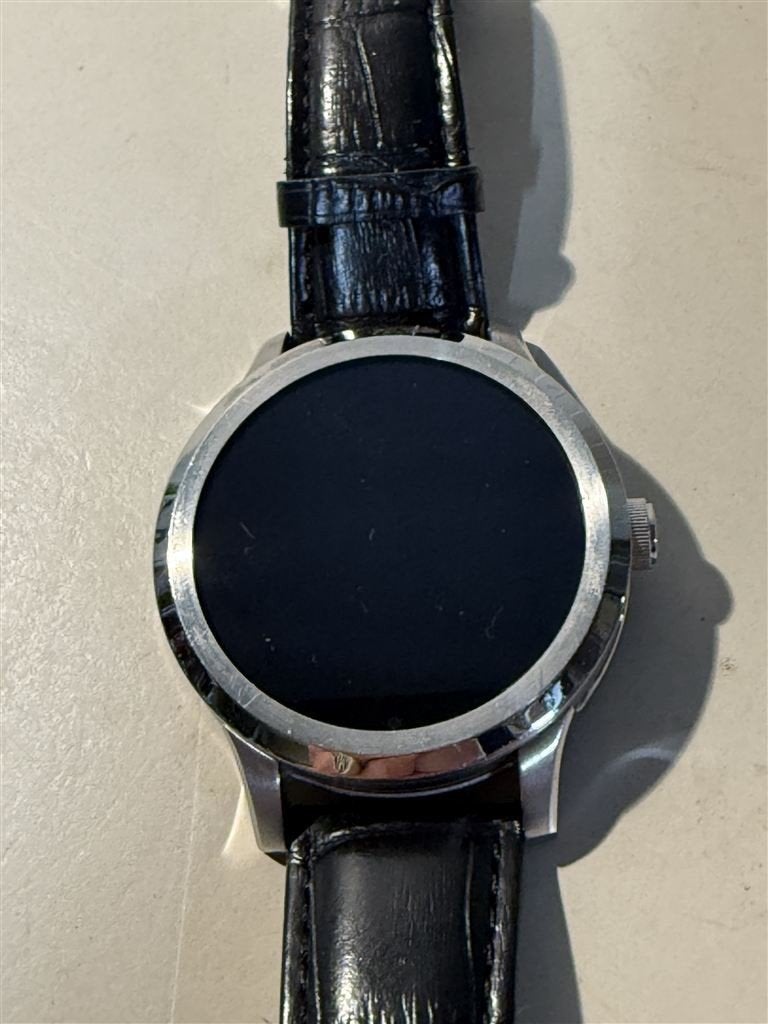 Fossil Q Founder DW1 Smartwatch - Zonder Lader, Ophalen of Verzenden, Zo goed als nieuw, Zilver, Zilver
