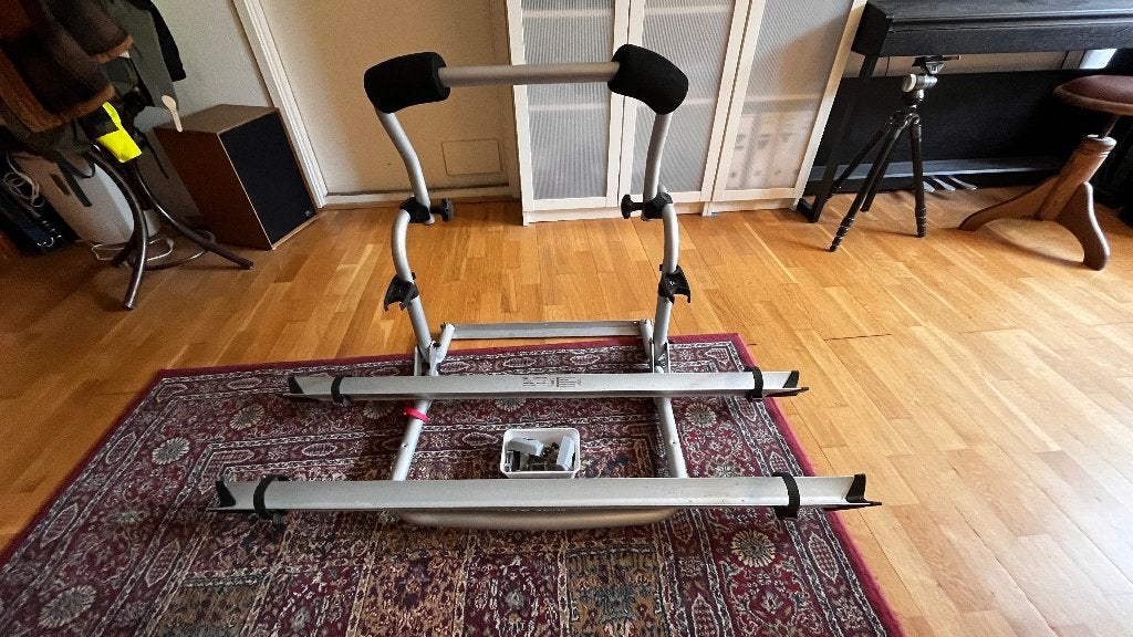 fietsendrager fiamma voor camper/caravan, Zo goed als nieuw, 2 fietsen, Elektrische fiets, Achterklepdrager