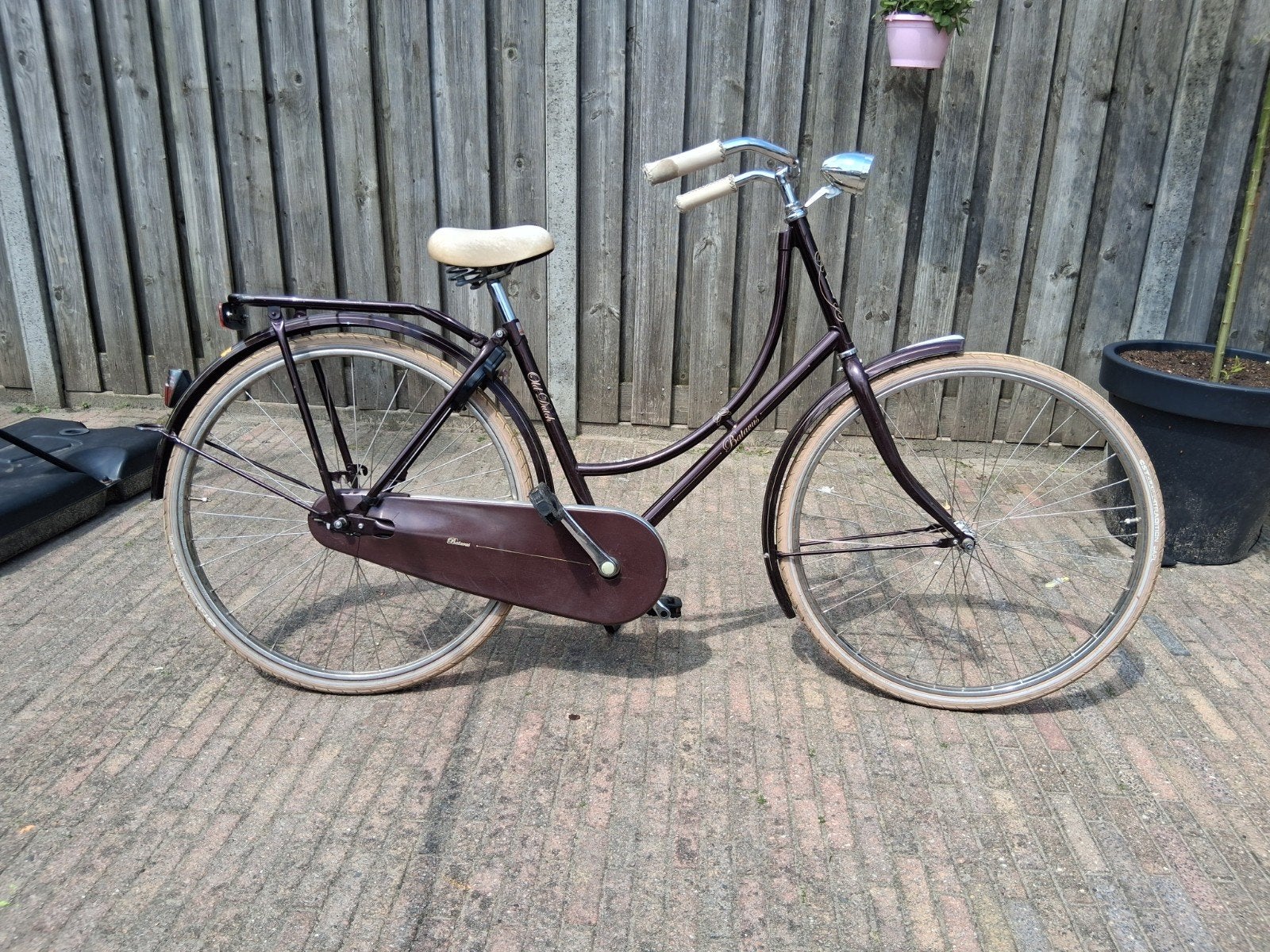 Fiets 28 inch, Terugtraprem, Gebruikt, Onbekend, Ophalen of Verzenden