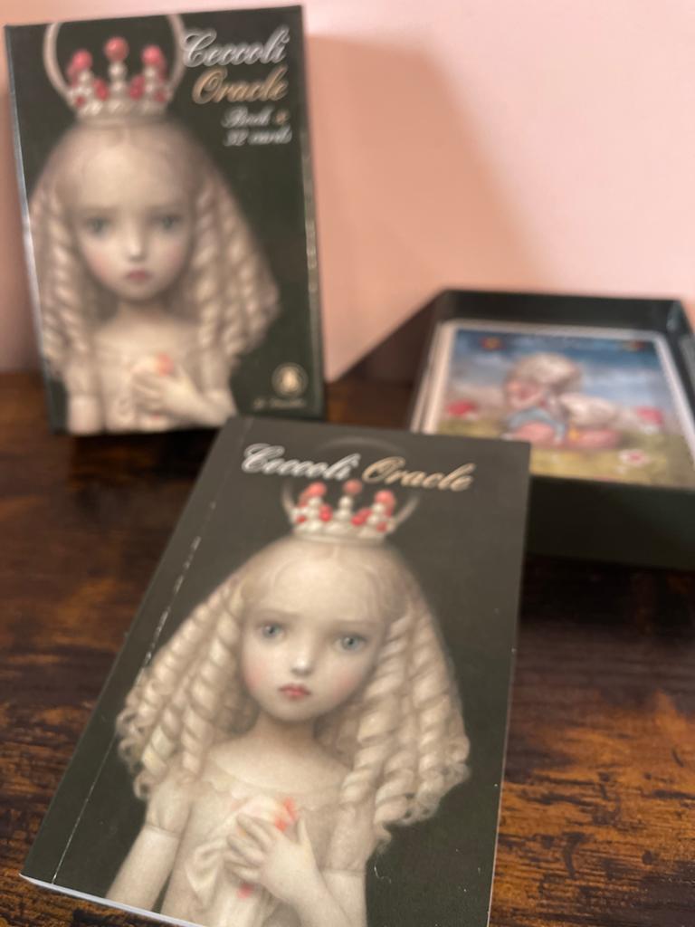 Ceccoli Oracle Kaarten Deck - Zo goed als nieuw, Een of twee spelers, Ophalen of Verzenden, Zo goed als nieuw