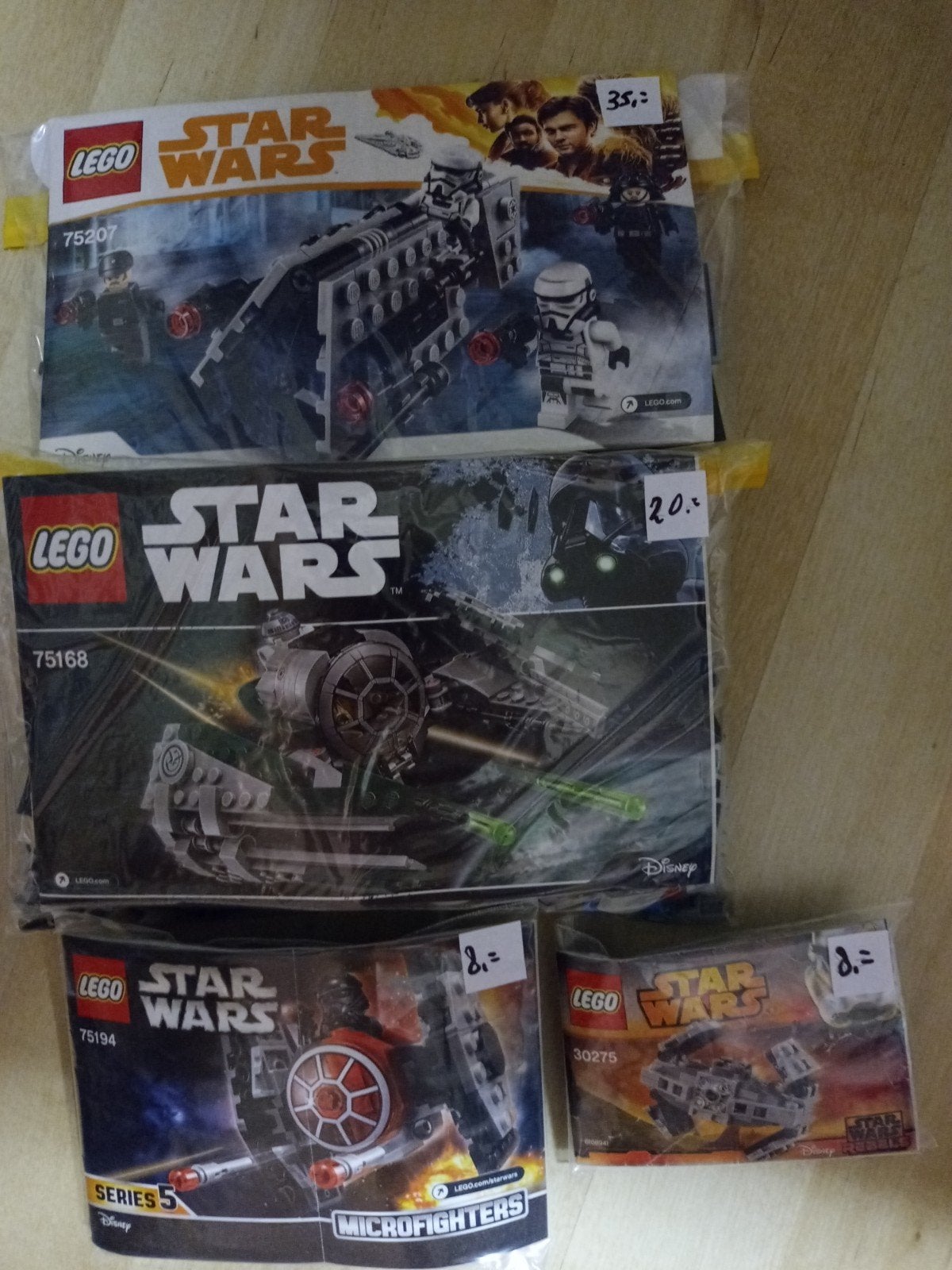 Lego Star Wars 75194 75168 30275 75207, Ophalen of Verzenden, Zo goed als nieuw, Actiefiguurtje