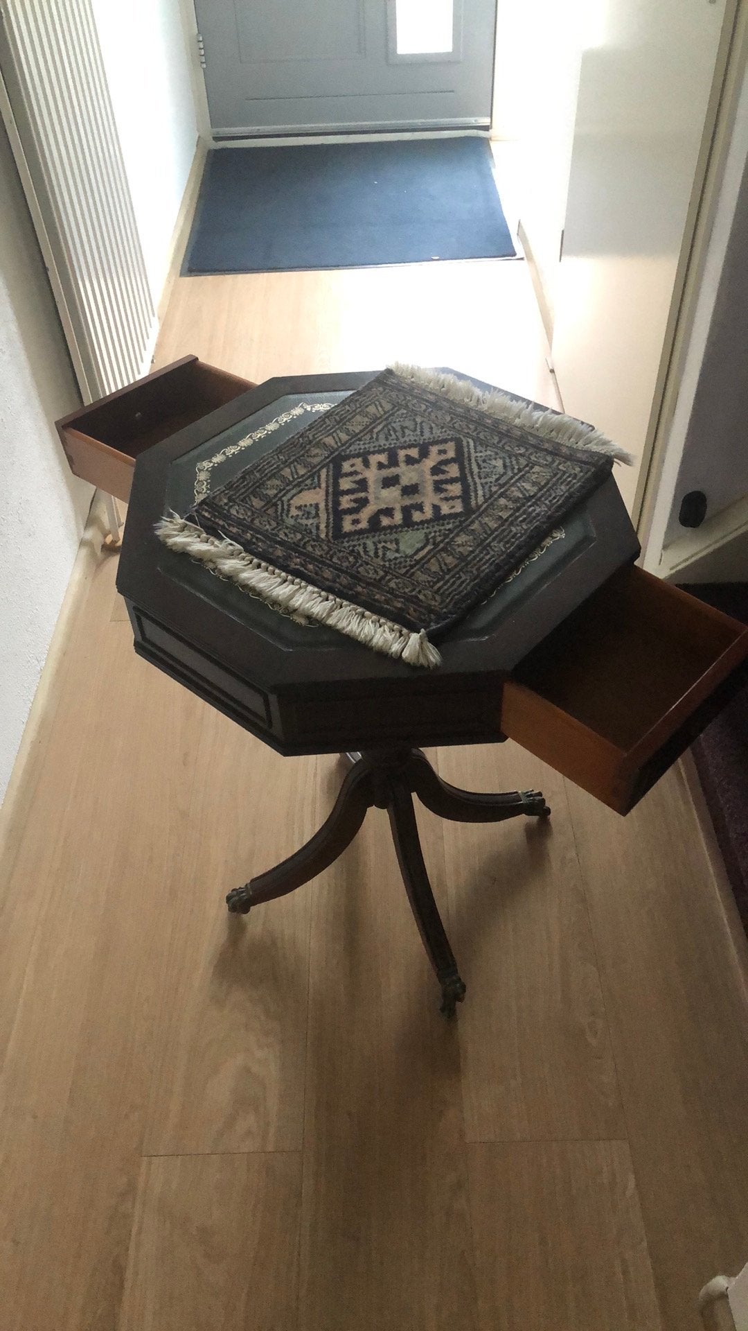 Bijzettafel, Ophalen, Minder dan 55 cm, Gebruikt, Overige vormen