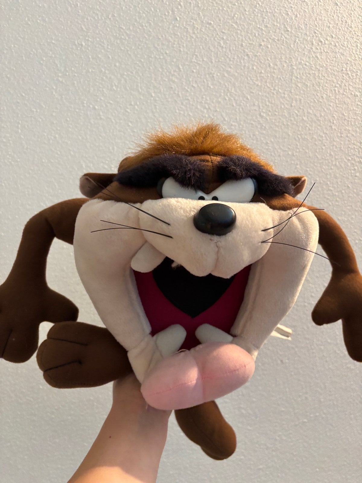 Looney Tunes Taz knuffel - Vintage, Gebruikt, Overige merken, Overige karakters, Overige typen