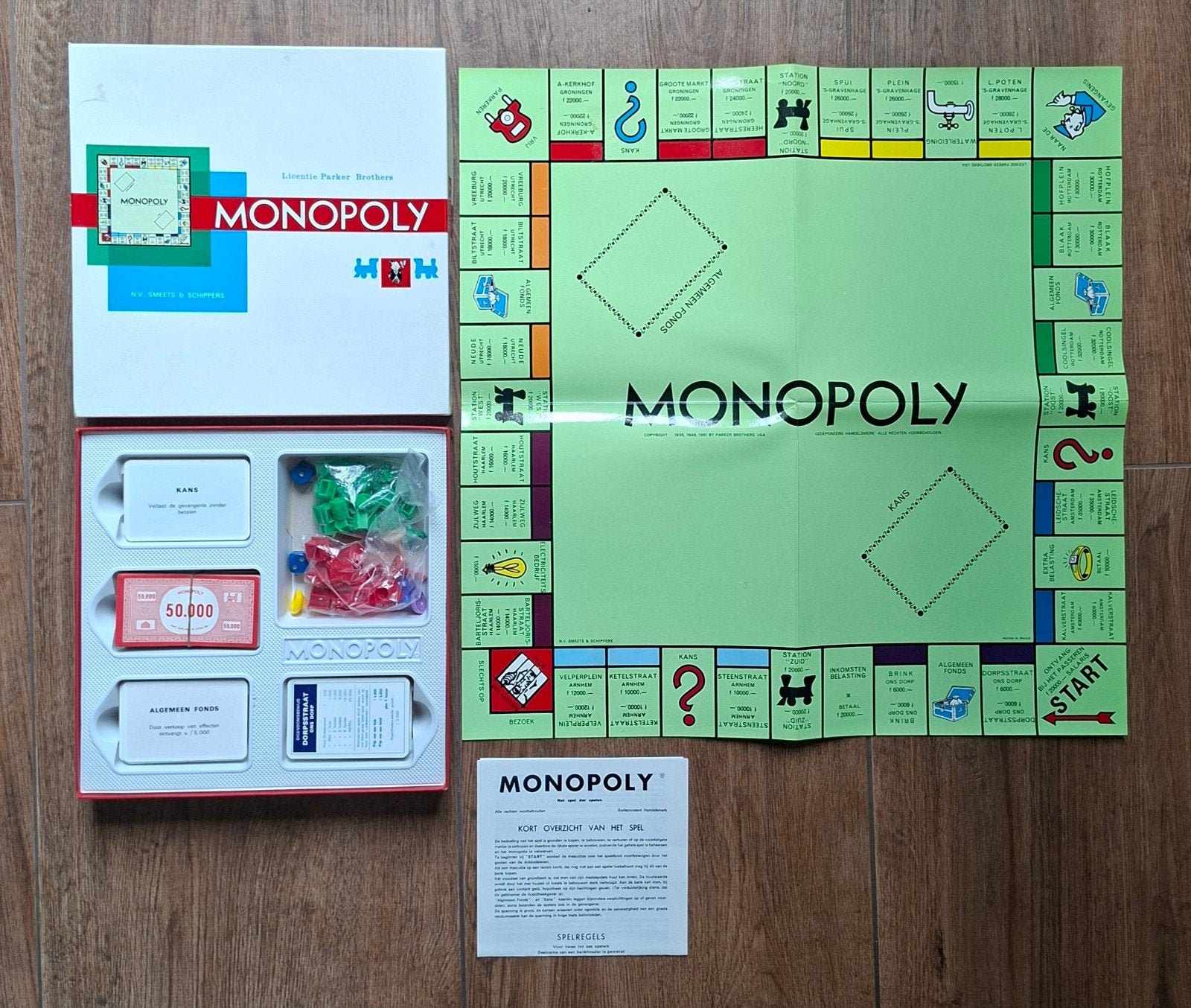 Monopoly spel compleet ZGAN, Ophalen of Verzenden, Zo goed als nieuw
