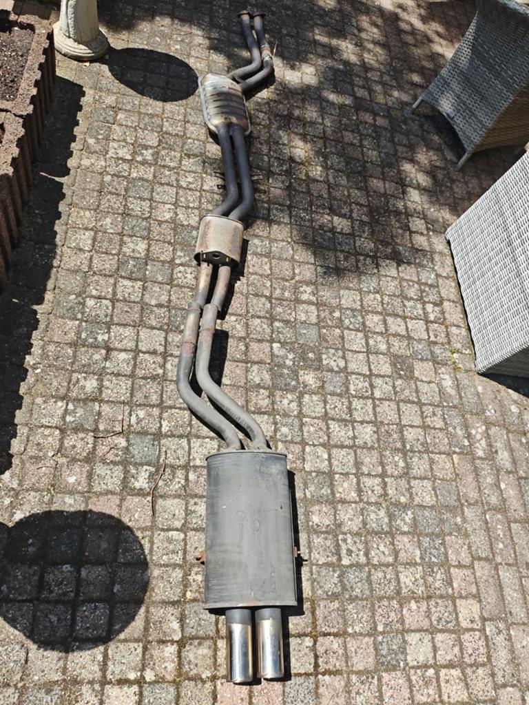 BMW E46 Uitlaat OEM + Novus Sport Demper 2.0/2.5/3.0, Ophalen, Gebruikt, BMW