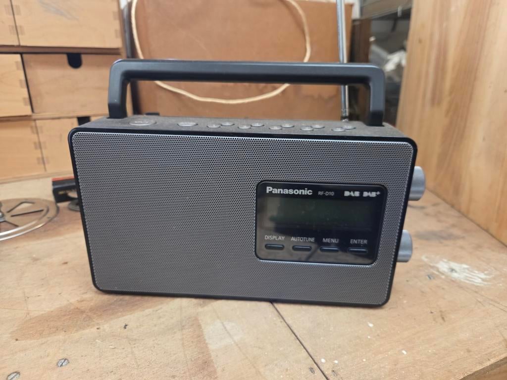 Panasonic RF-D10 DAB+ radio, Audio, Tv en Foto, Radio's, Ophalen of Verzenden