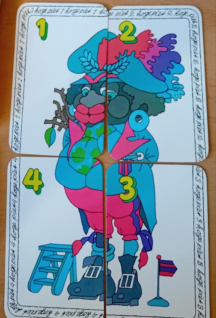Bijenkorf Pietenkwartet, zeldzaam, compleet, Ophalen of Verzenden, Gebruikt, Kwartet(ten)