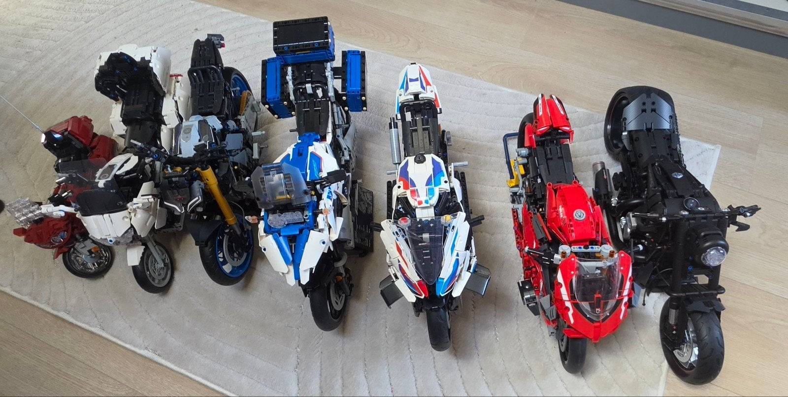 Motoren niet echte Lego Technic 7 stuk, Ophalen of Verzenden, Zo goed als nieuw, Motor